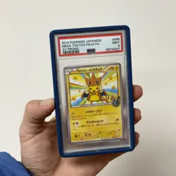 2014 Pokemon Japanese Mega Tokyo’s Pikachu 098/XY-0 Promo Poncho PSA 9 - Image 3