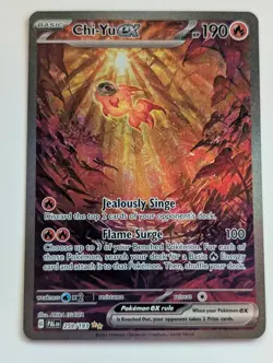 Chi-Yu EX 259/193 SIR Paldea Evolved Special Illustration Rare Pokemon TCG NM - Image 1