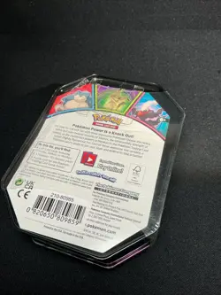 Pokemon TCG: Mighty Mysterious Tin Mimikyu New Factory Sealed 2021 3x Boosters - Image 5