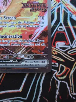 Pokemon TCG Team Rocket’s Moltres Ex 229/182 SIR Stamped Promo (Destined Rivals) - Image 5
