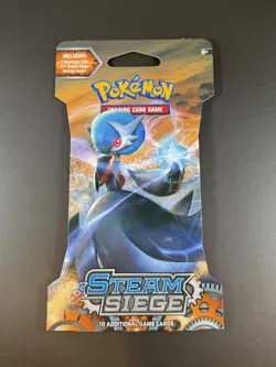 Pokemon XY Steam Siege Sleeved Booster Pack New Factory Sealed - Image 1
