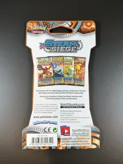 Pokemon XY Steam Siege Sleeved Booster Pack New Factory Sealed - Image 2
