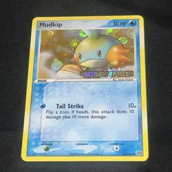 Mudkip 56/106 Emerald Reverse Holo & 37/106 Emerald Pokemon both stamped & nm - Image 2