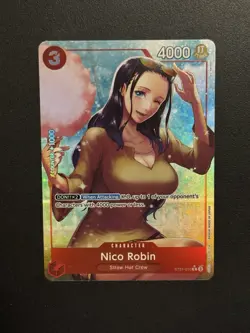Nico Robin Parallel ST21-010 Starter Deck EX Gear 5 One Piece English Full Art - Image 1