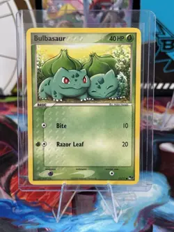 Pokemon TCG Bulbasaur Card 12/17 Common, Pop Series 2 - Image 1