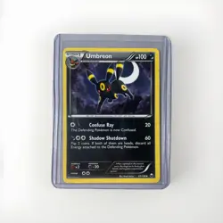Pokemon 2012 Dark Explorers Umbreon #61/108 Black and White TCG Rare Card - Image 1