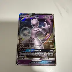 Pokemon Card - Mewtwo GX Shining Legends 39/73 Ultra Rare - Image 1