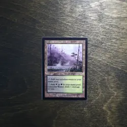 Llanowar Wastes - Apocalypse - MTG APC EDH retro land golgari English NM - Image 1