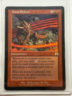 Mana Echoes #218 (LP) Onslaught Magic The Gathering - MTG - Image 1