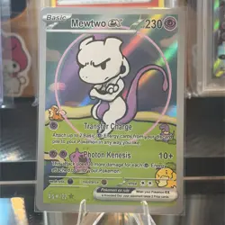 After Skool Hobby S1 Non-TCG Pokemon “Bubble Mewtwo” EX Full Art NM-Mint - Image 2
