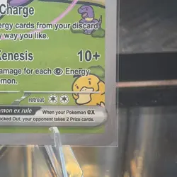 After Skool Hobby S1 Non-TCG Pokemon “Bubble Mewtwo” EX Full Art NM-Mint - Image 5