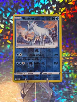 GLASTRIER 051/196 HOLO RARE LOST ORIGIN POKEMON LP REVERSE HOLO - Image 1