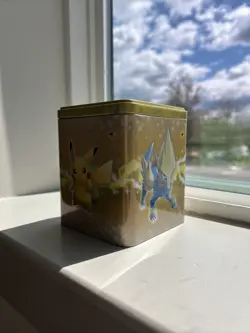 POKEMON TCG LIGHTING STACKING TIN Box New - Image 2