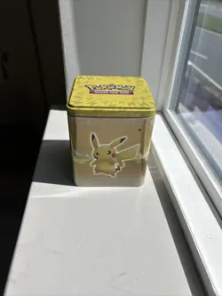 POKEMON TCG LIGHTING STACKING TIN Box New - Image 3