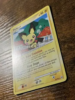 Pokemon TCG Arceus Pichu Card 25/99 Regular Rare 2009 - Image 2