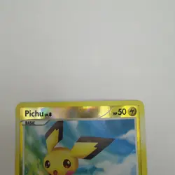 2008 Pichu 45/100 Pokemon Stormfront Reverse Holo MP - Image 3