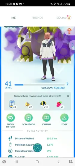 Pokemon Go (Stage 41) Shiny Shadow Groudon ( 50 Shinys ) - Image 1