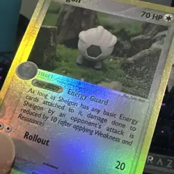 Pokemon Shelgon 41/97 EX Dragon Reverse Holo Uncommon E-reader Card - Image 5