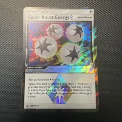 Pokemon Super Boost Energy 136/156 Prism Star Ultra Prism Ultra Rare Holo NM - Image 3