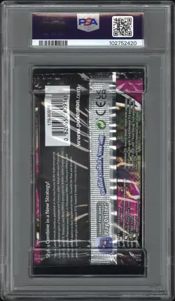 Pokemon Fusion Strike Gigantamax Gengar Art Authentic Sealed Booster Pack PSA 10 - Image 2