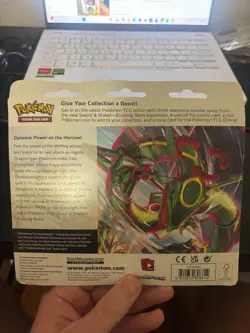 POKEMON EVOLVING SKIES 3-PACK Blister BOOSTER UMBREON PROMO SWORD SHIELD (NEW) - Image 2