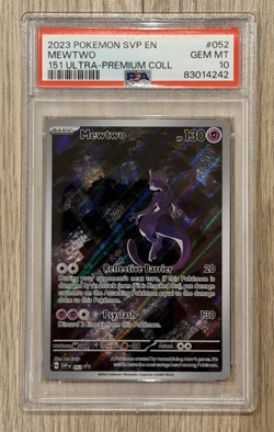 PSA 10 - #052 MEWTWO 151 - 2023 POKEMON SVP EN-SV BLACK STAR PROMO - Image 3