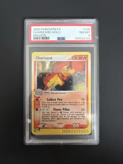 Charizard 100/97 Holo Pokemon EX Dragon - PSA 8 NM-MT - Image 1