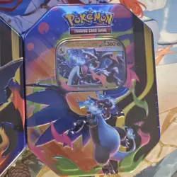 Pokemon TCG Mega Charizard X & Y EX Tins New SET OF 2 Mega Evolution SHIPS TODAY - Image 3