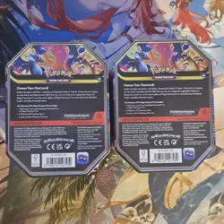 Pokemon TCG Mega Charizard X & Y EX Tins New SET OF 2 Mega Evolution SHIPS TODAY - Image 4