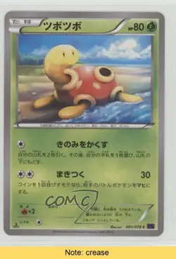 Shuckle Japanese 1st Ed. Pokemon Fates Collide (Awakening Psychic King) #001 2f4 - Image 1