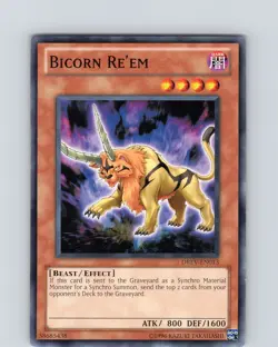 Yu-Gi-Oh TCG Bicorn Re'em DREV-EN013 Unlimited Regular Common Card NM - Image 1
