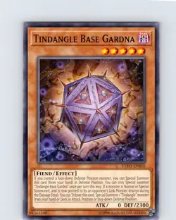 Yu-Gi-Oh TCG Tindangle Base Gardna EXFO-EN010 Unlimited Regular Common Card NM - Image 1