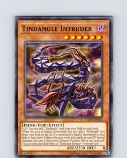 Yu-Gi-Oh TCG Tindangle Intruder EXFO-EN013 Unlimited Regular Common Card NM - Image 1