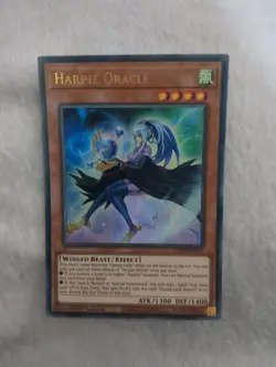 YUGIOH HARPIE ORACLE ULTRA RARE LDS2-EN077 1ST EDITION - Image 1
