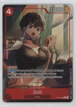 2025 One Piece Card Game: A Fist of Divine Speed OP11 R Star (Alt Art) Doll - Image 1