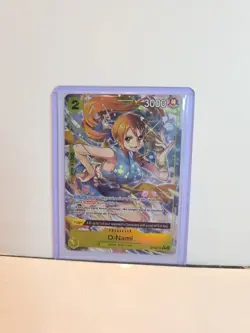 One Piece Tcg O-Nami (Alternate Art) OP06-101 Wings of the Captain Foil NM - Image 1