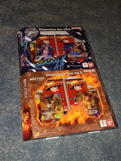 One Piece Ccg Illustration Box 5 & 6 Set Op-13 PRB-02 Lot Of 2 - Image 1