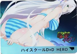 ROSSWEISSE Holographic High School DxD Custom Art Goddess Story Anime Card - Image 1