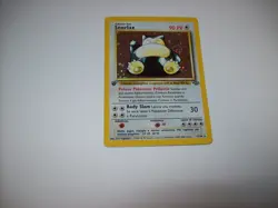 Snorlax Italian 11/64 1st Edition Jungle Holo Rare Pokemon Card HP Free Ship - Image 2