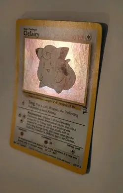 Clefairy 006/130 Base Set 2 Holo Pokemon Card - Wotc - Vintage - Image 4