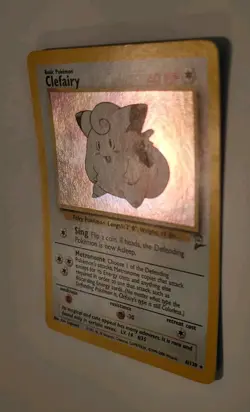 Clefairy 006/130 Base Set 2 Holo Pokemon Card - Wotc - Vintage - Image 5