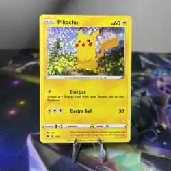 Pokemon Card Pikachu 7/15 McDonald's Promo Holo Rare 2022 - Image 1