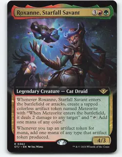 Roxanne, Starfall Savant (Extended Art) #362 Magic the Gathering Card - Image 1