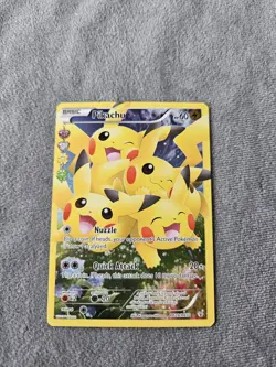 2016 Pikachu EX RC29/RC32 Ultra Rare Holo Pokemon Card Adult Owned - Image 1