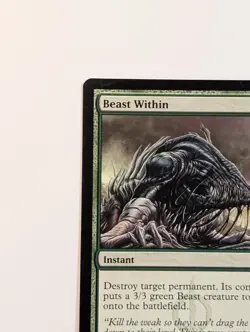 MTG Card - 1x Beast Within - New Phyrexia - NM/LP - Uncommon Magic The Gathering - Image 3