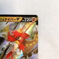 Lightly Played Pokemon Card TCG Hisui Juniper V s9a 044/067 RR Holo Japan - Image 2
