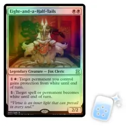 FOIL EIGHT-AND-A-HALF-TAILS Eternal Masters Magic MTG MINT CARD - Image 1