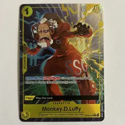 Monkey.D.Luffy Alternate Full Art ST29-012 Starter Deck 29: Egghead Foil NM Card - Image 1
