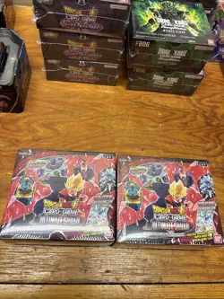Dragon Ball Super Card Game DBS-B17 ULTIMATE SQUAD Booster Box FACTORY SEALED X2 - Image 1