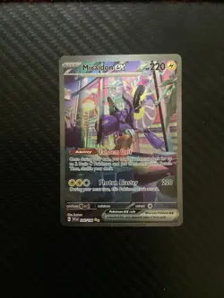 Miraidon ex 244/198 Secret Rare Double Rare Holo Pokemon Card NM - Image 1